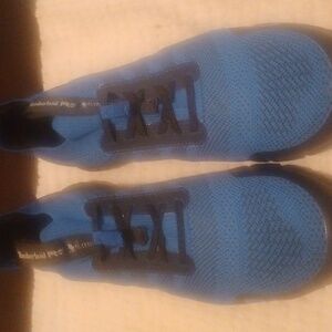 Timberland PRO Black and Blue Footwear Radius Knit Shoe/sneaker Steel Toe